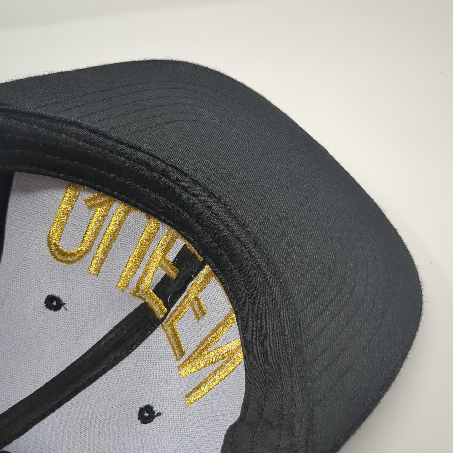 Queen Snapback Hat Black One Size Adjustable Embroidered Big Bear