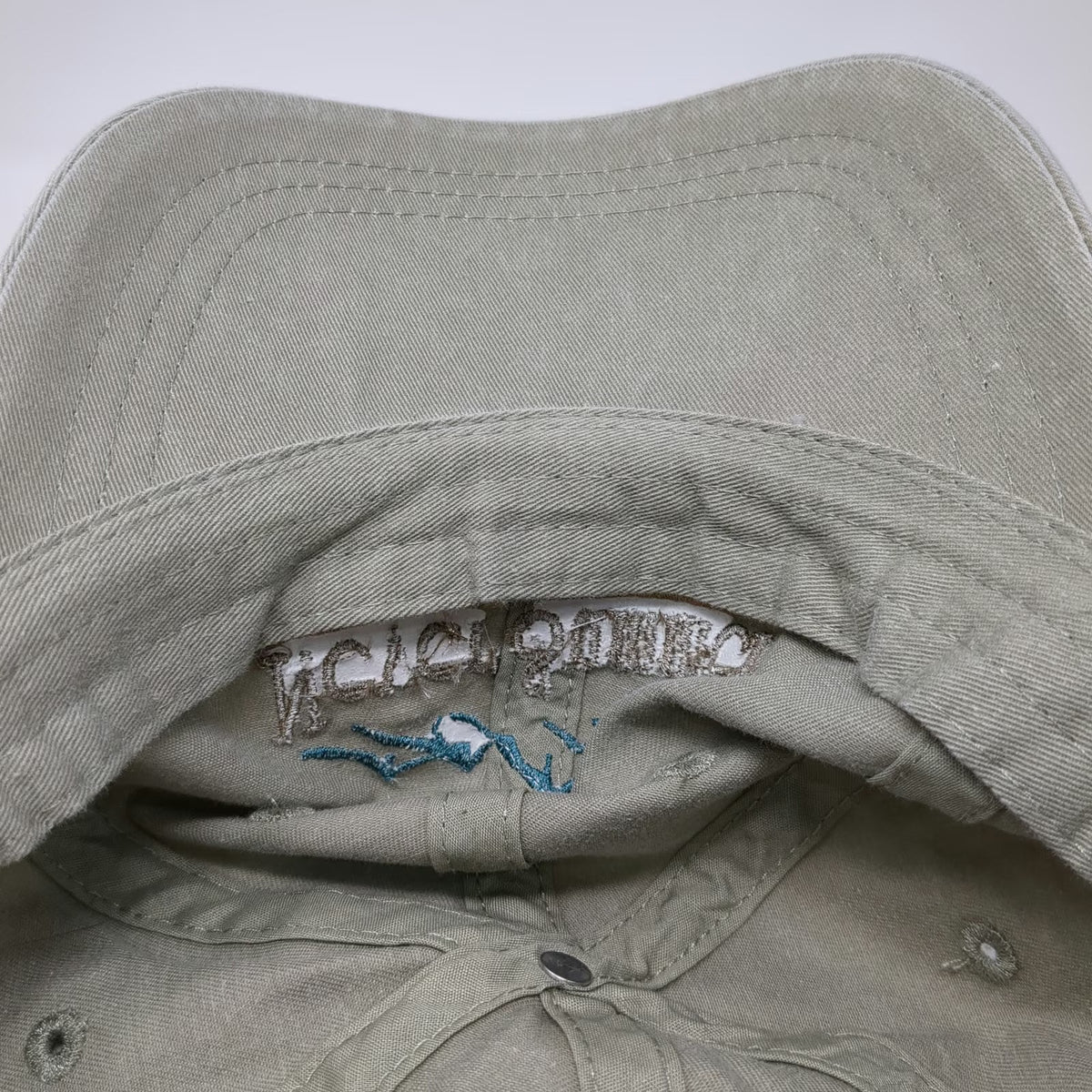 Fahrenheit Baseball Cap Beige One Size Mountain Never Summer Grand Lake Hat