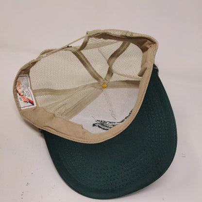 Otto Men's Snapback Mesh Back Hat Tan Green OSFM Blackhawk Engineering