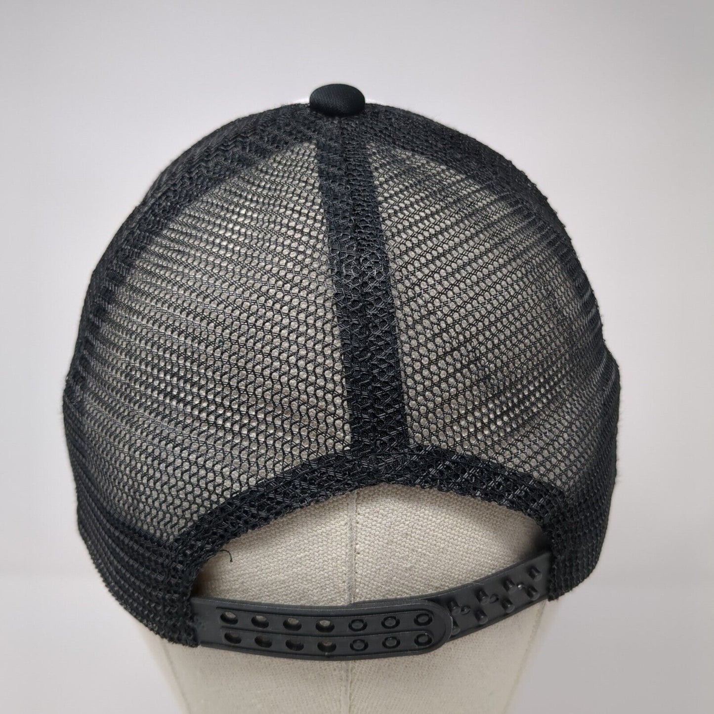 Dirty 30 Snapback Mesh Back Trucker Hat Black One Size Adjustable