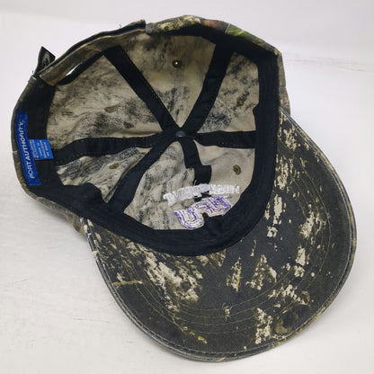 Port Authority High Point HPU Lacrosse Baseball Cap Green One Size Camo Hat