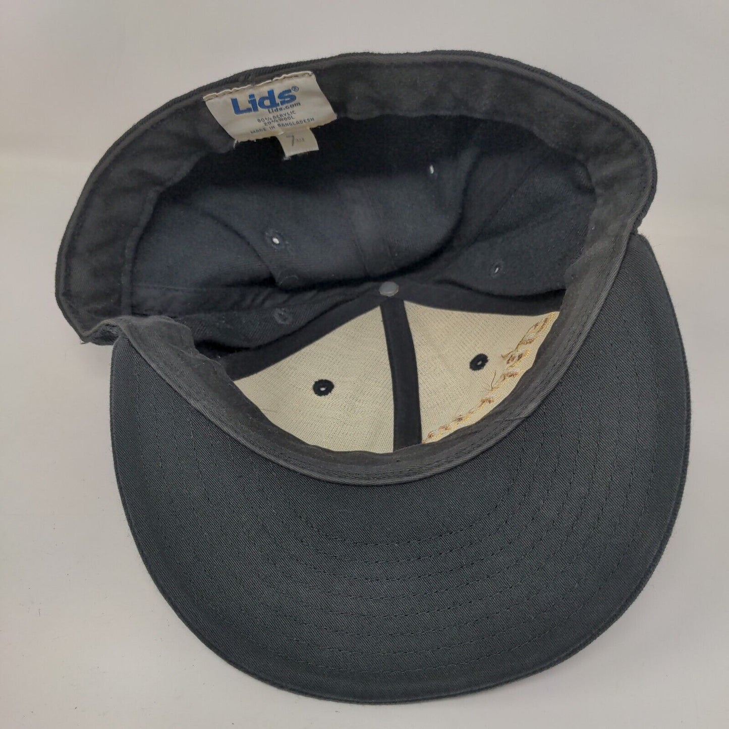 Tippin Down 40 Fitted Hat Black Size 7 3/4 Lightweight Embroidered 6 Panel Lids