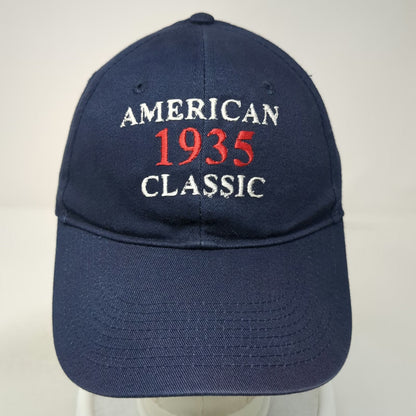 Otto Baseball Cap Blue One Size American 1935 Classic Embroidered Strapback Hat
