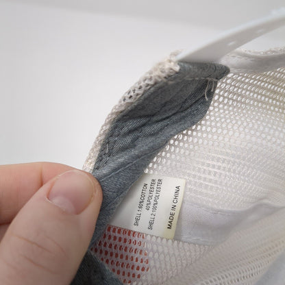 MP Snapback Trucker Hat Gray OS Adjustable Embroidered Mesh Back Richardson