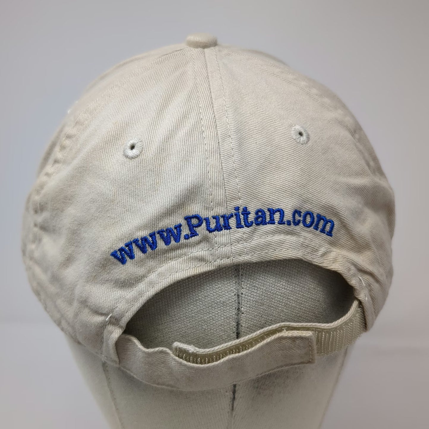 Baseball Cap Beige One Size Puritan's Pride Vitamin Promo Strapback Cotton Hat