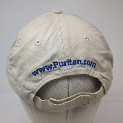 Baseball Cap Beige One Size Puritan's Pride Vitamin Promo Strapback Cotton Hat