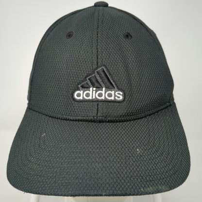 Adidas Baseball Cap Black One Size Performance Mesh Climalite Athletic Hat