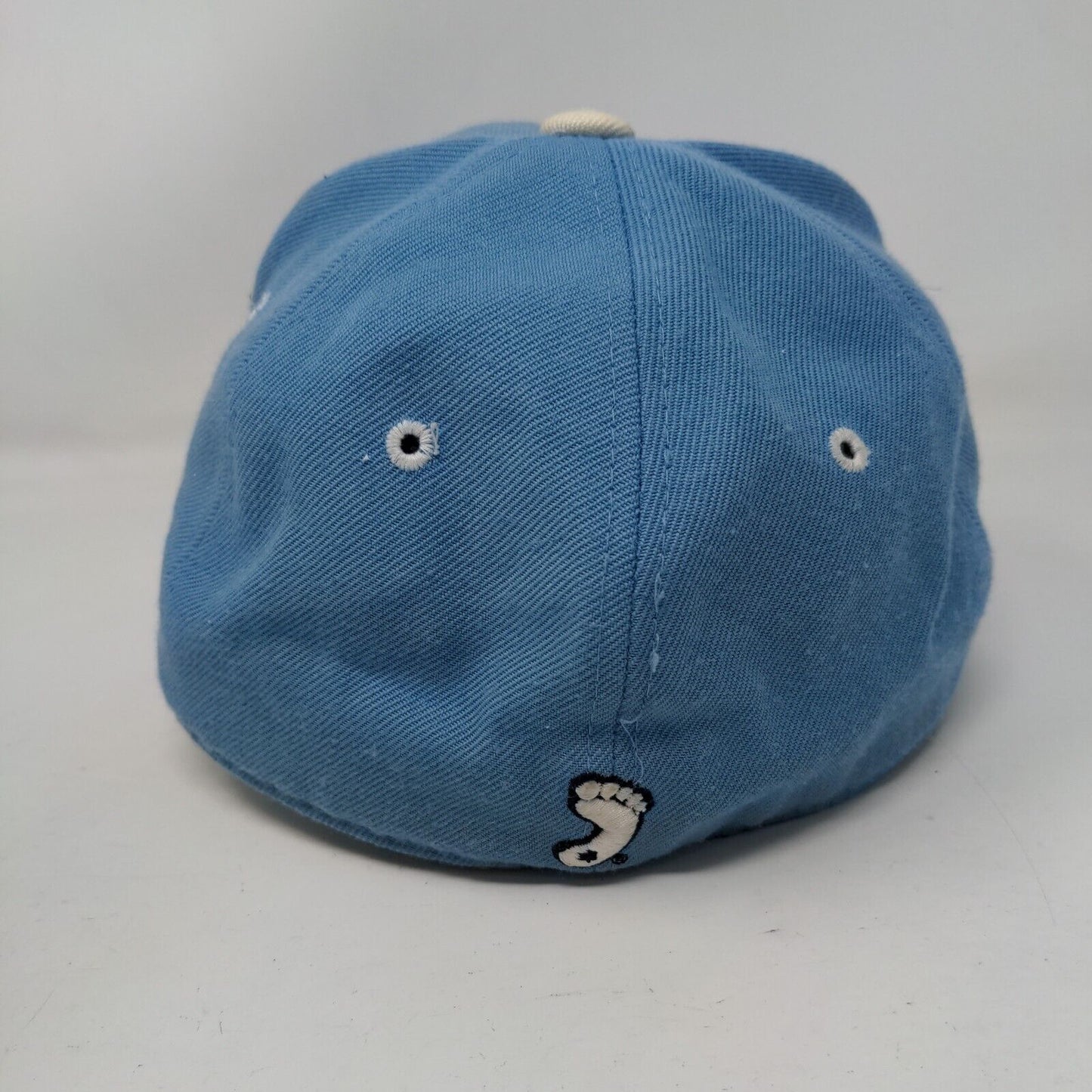 North Carolina Fitted Hat Blue Size 6 7/8 Embroidered Authentic Zephyr The Hat