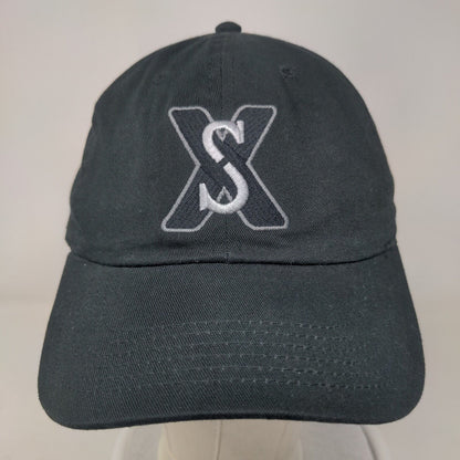Suforia Slideback Hat Black OSFA Embroidered Logo Adjustable Newhattan
