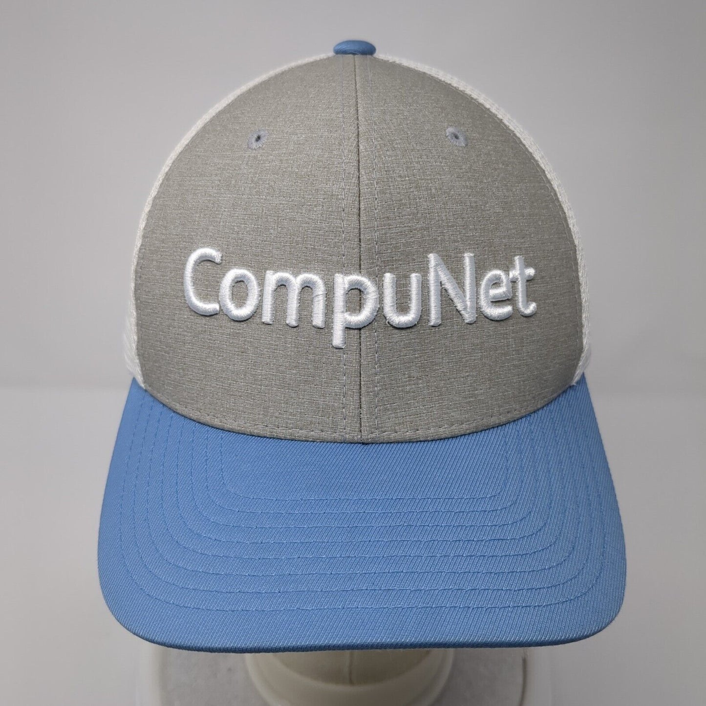 CompuNet G12 Snapback Trucker Hat Multicolor OS Adjustable Mesh Back Cap America