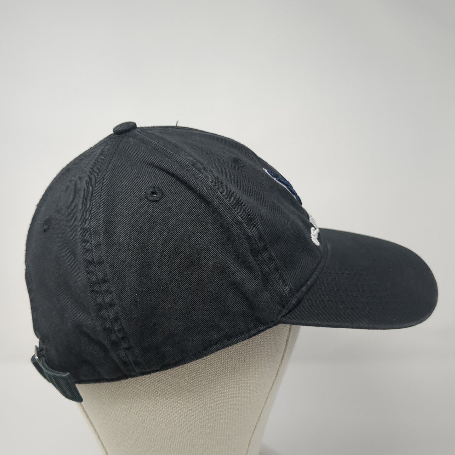 US Air Force Slideback Hat Black One Size Adjustable Embroidered Champion