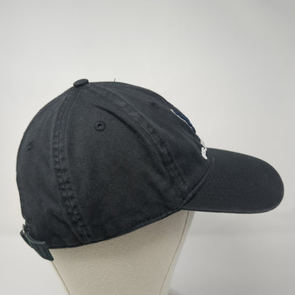 US Air Force Slideback Hat Black One Size Adjustable Embroidered Champion