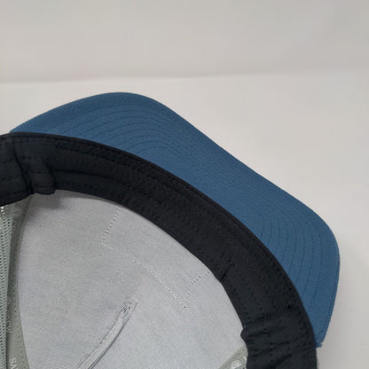 Salty Crew Snapback Trucker Hat Blue OSFM Adjustable Mesh Back 6 Panel
