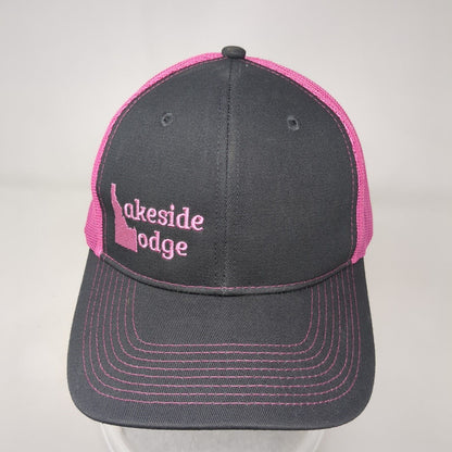 Lakeside Lodge Idaho Snapback Trucker Hat Multi One Size Mesh Back