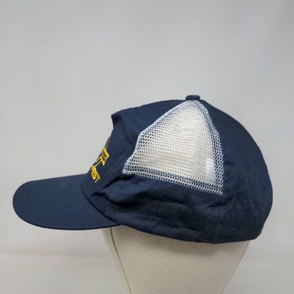Spinx Run Fest 1972-2022 Snapback Hat Blue One Size Emroidered Mesh Prime Line