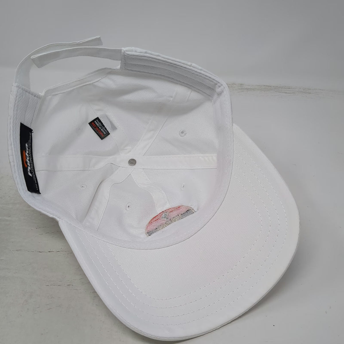 Pukka Baseball Cap White One Size Strapback Canyon Classic UPF 50 Small Fit Hat