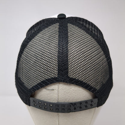 Mountain Moon Stars Snapback Trucker Hat Black OSFA Mesh Back Outdoor