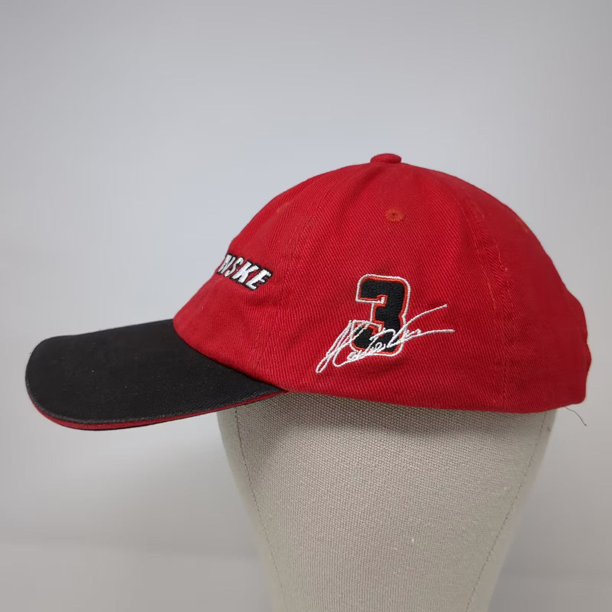Team Penske Racing Hat 2004 Red Black OS Sam Hornish Jr Helio Castroneves Cap