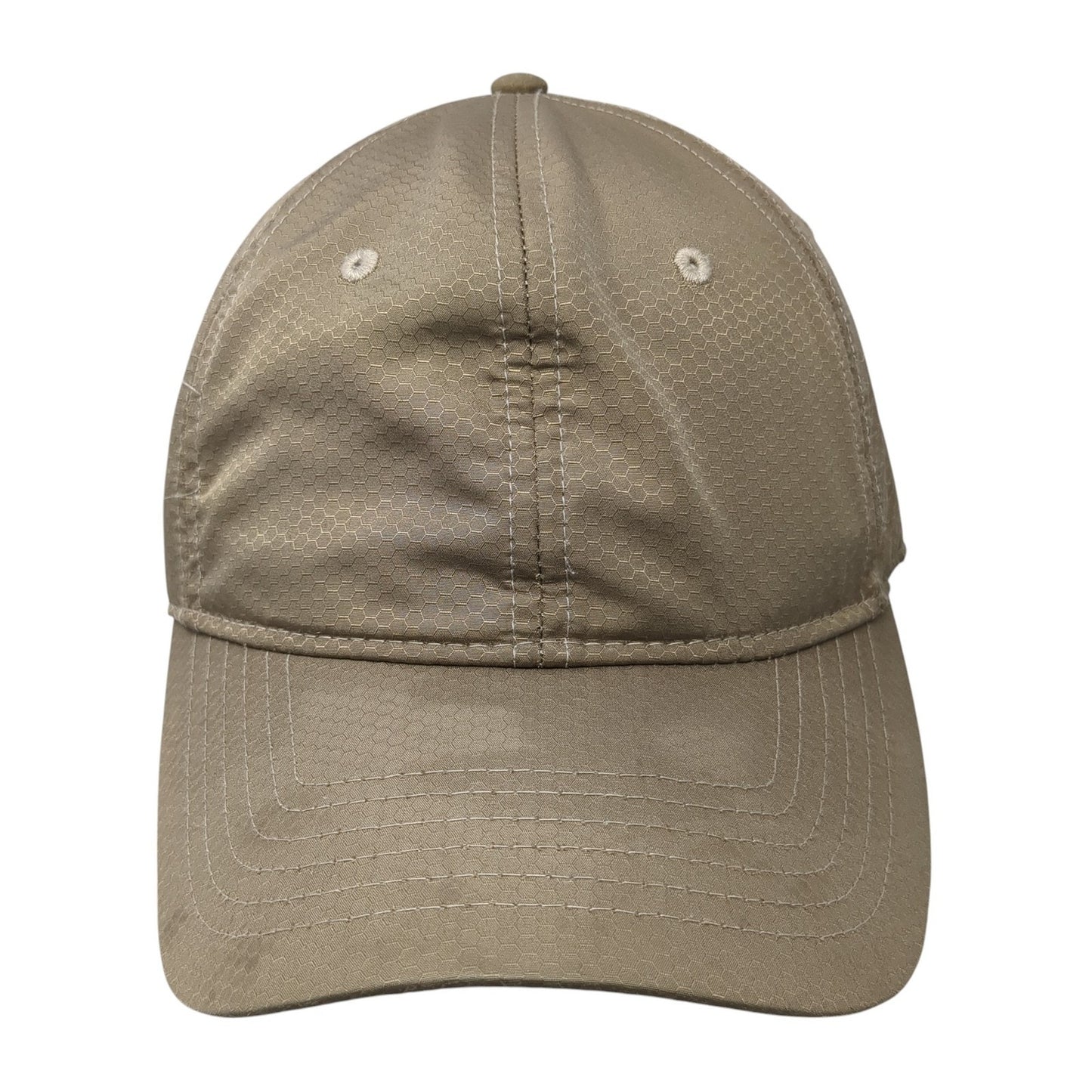 Unbranded Slideback Baseball Cap Brown One Size Adjustable Lightweight Blank