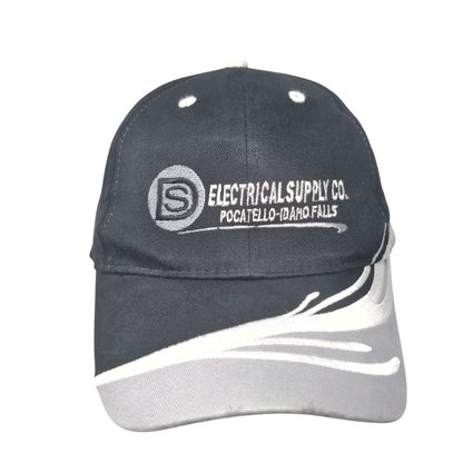 Electrical Supply Co. Pocatello Idaho Falls Strapback Hat Black OSFM Otto Cotton