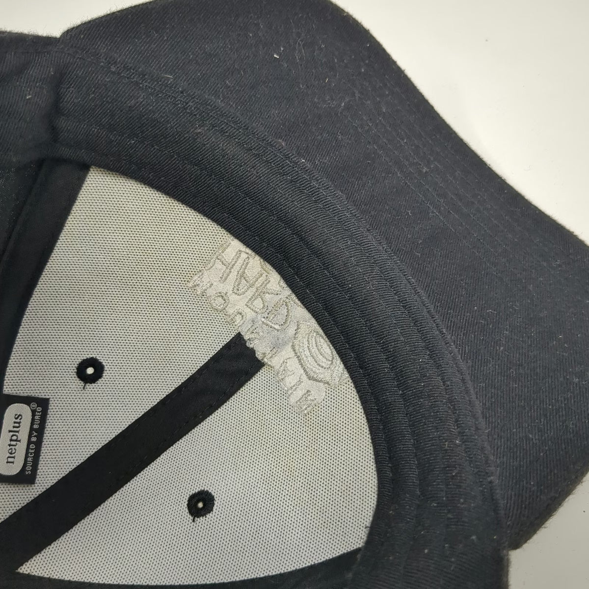 Mountain Hardwear Snapback Black One Size Hat Embroidered Logo Recycled Brim