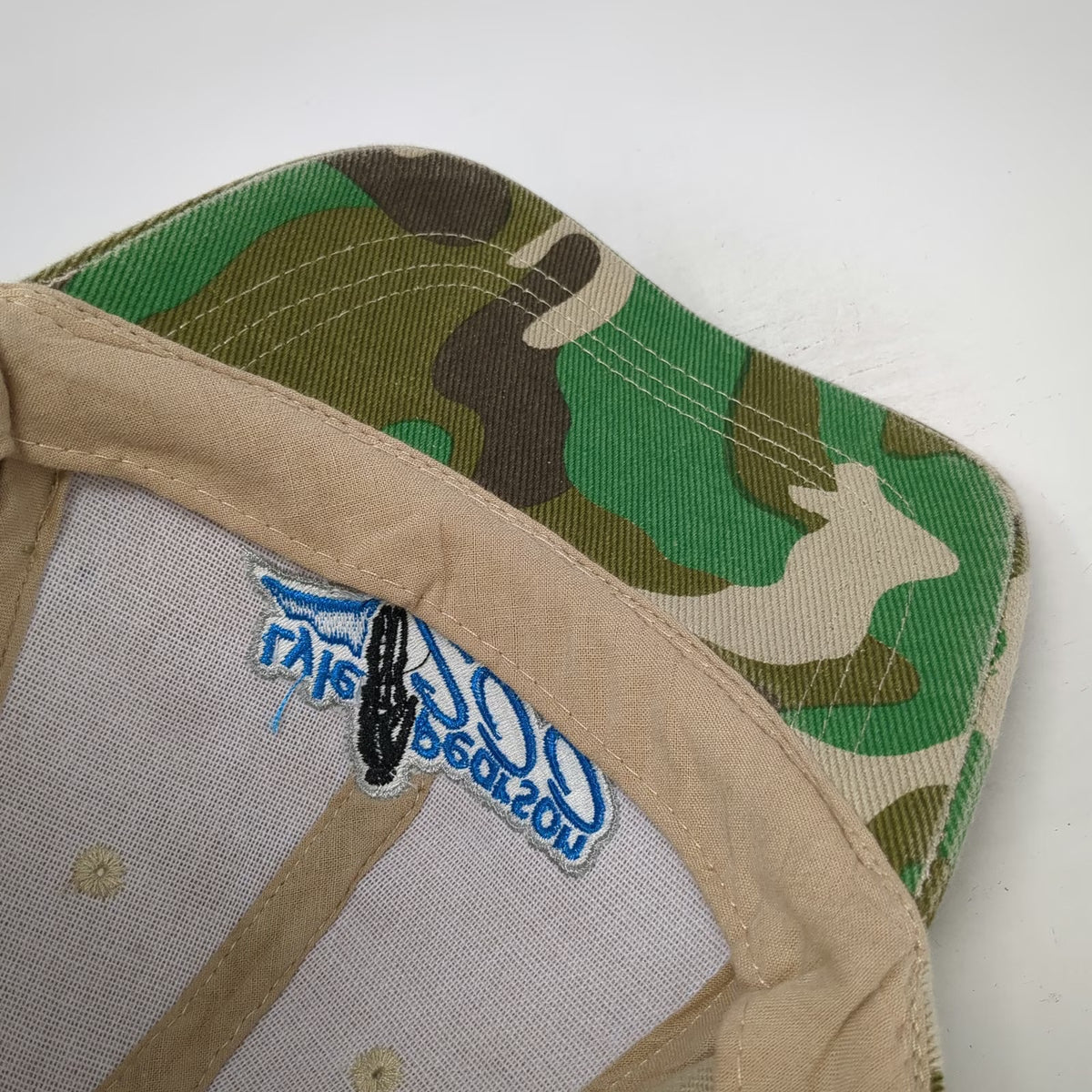 Lyle Pearson 200 George's Cycles Hat Baseball Cap Green Camo One Size Strapback