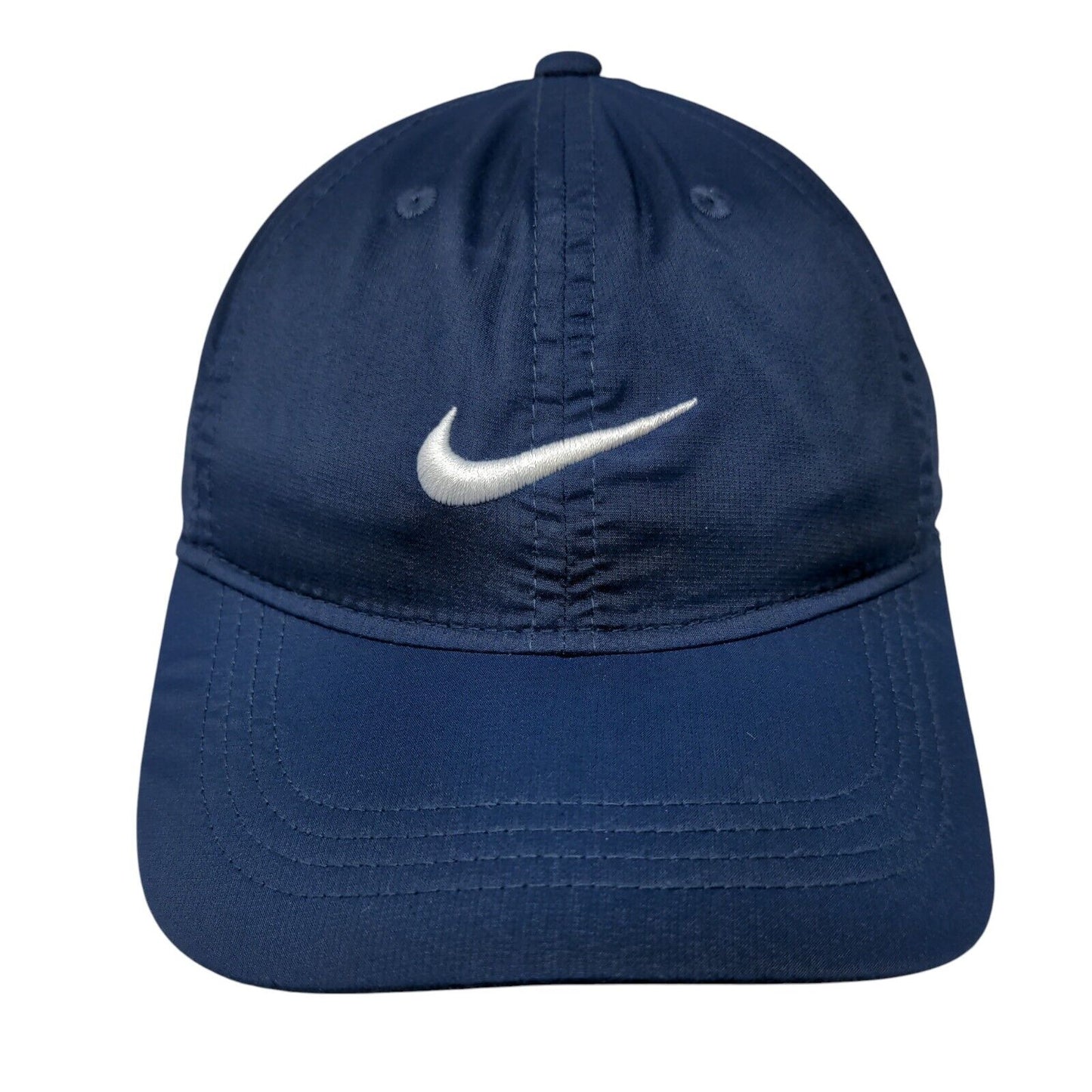 Nike Swoosh Strapback Hat Blue Child Adjustable Just Do It Dri-Fit