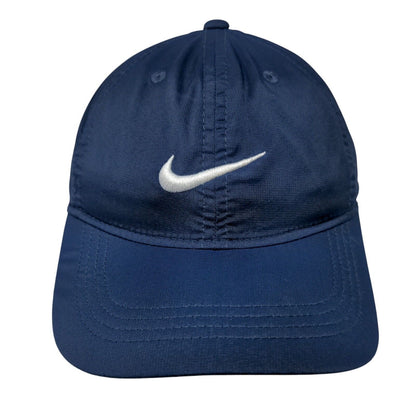 Nike Swoosh Strapback Hat Blue Child Adjustable Just Do It Dri-Fit
