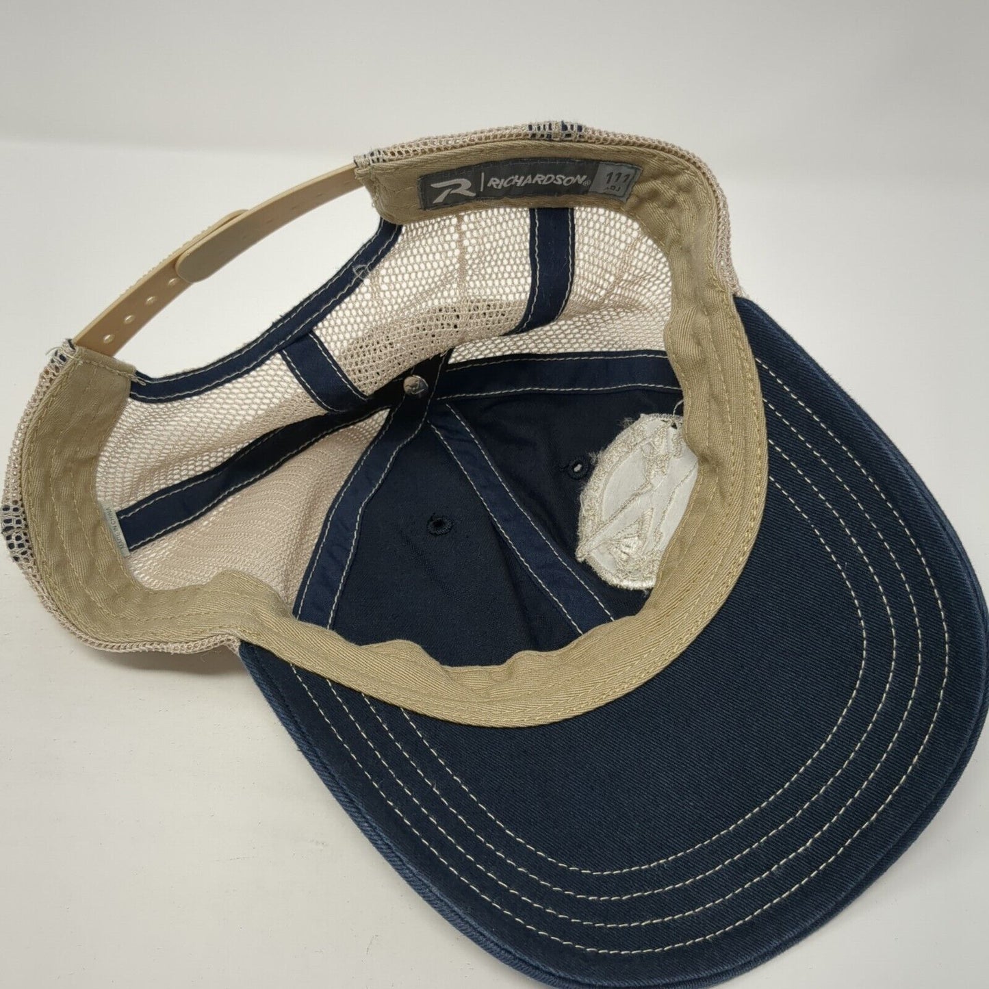 Fly Over State Rural Route Proud Snapback Trucker Hat Blue One Size