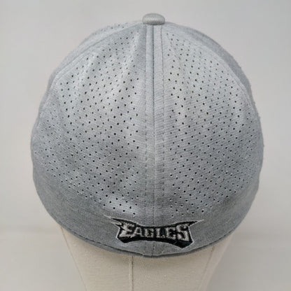 New Era Men's Fitted Hat Gray Size S/M Philadelphia Eagles Embroidered Logo