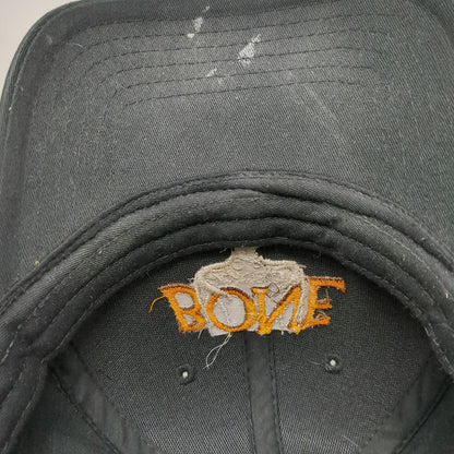 OTTO Baseball Cap Black One Size Bone Idaho Deer Skull Hunting Strapback Hat