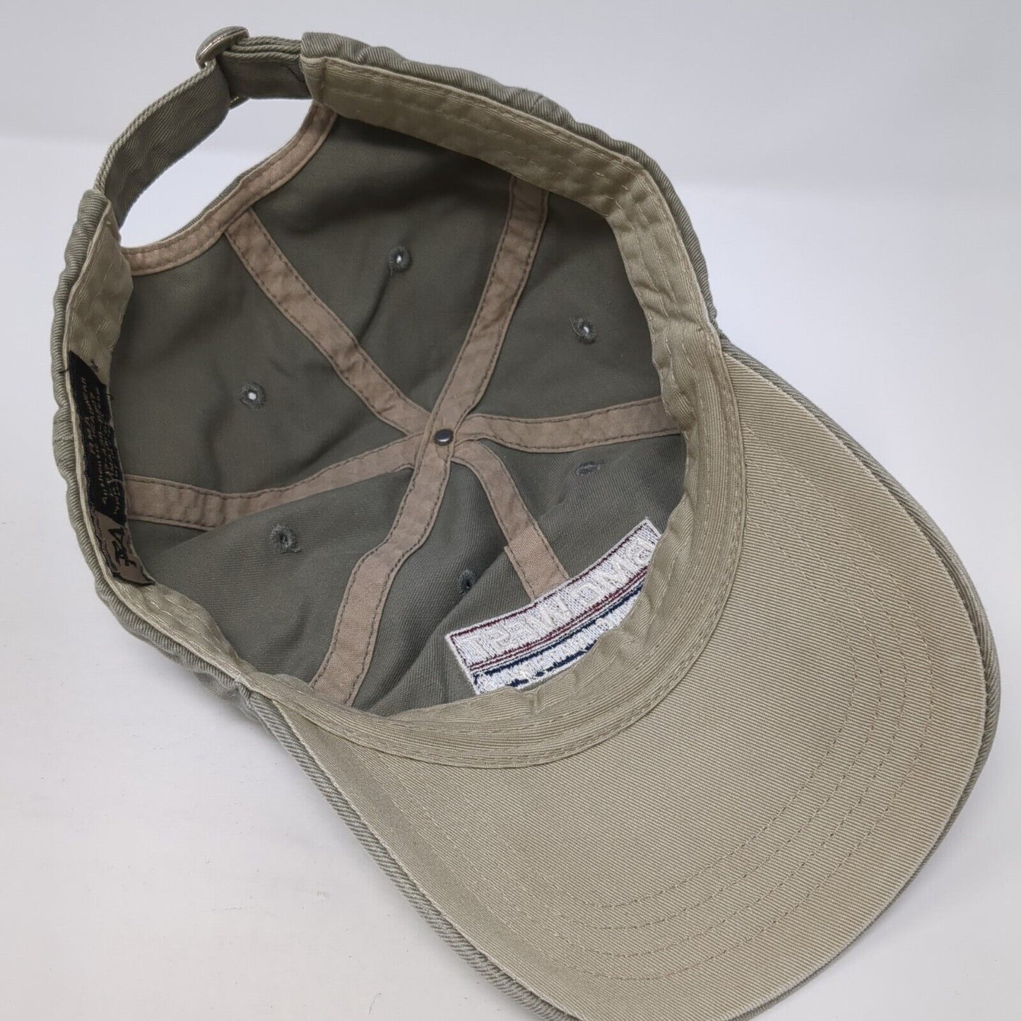 BMC West Building Materials Slideback Hat Brown OS Adjustable Embroidered RMA