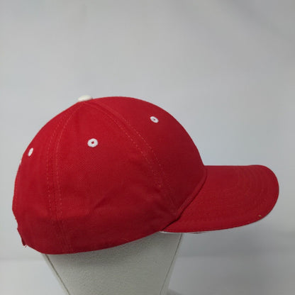 Priaxor BASF Strapback Hat Red OSFM Solid Embroidered Otto Collection