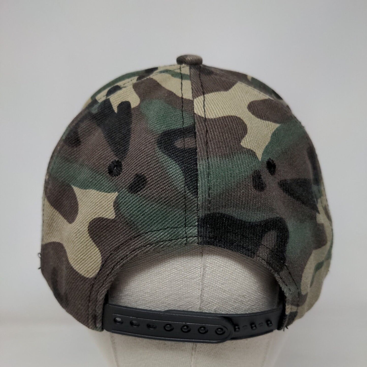 MFYC Snapback Hat Camouflage One Size Embroidered Vent Holes