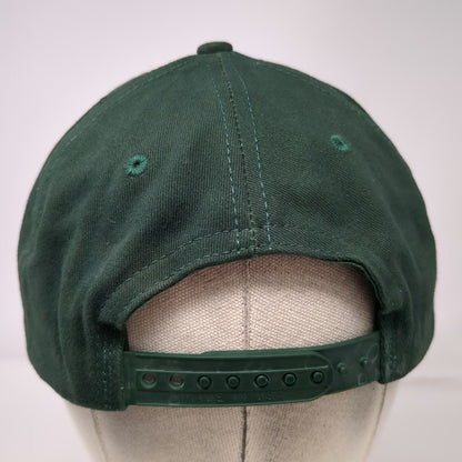 Swagelok Snapback Green Hat One Size Suede Brim Embroidered USA Made Industrial