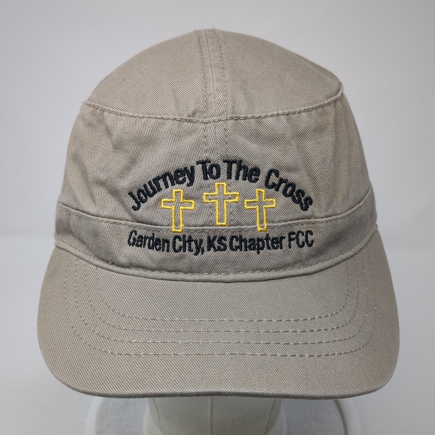 Journey To The Cross Garden City KS Chapter FCC Army Cap Brown One Size Otto