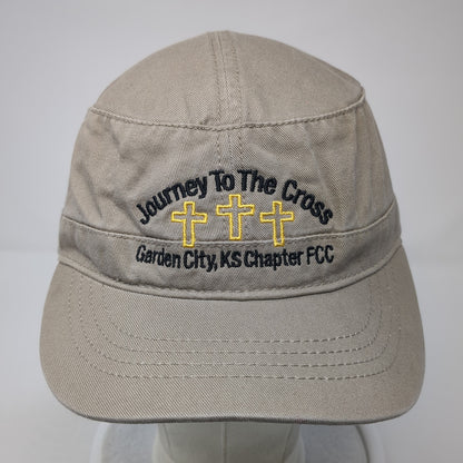 Journey To The Cross Garden City KS Chapter FCC Army Cap Brown One Size Otto