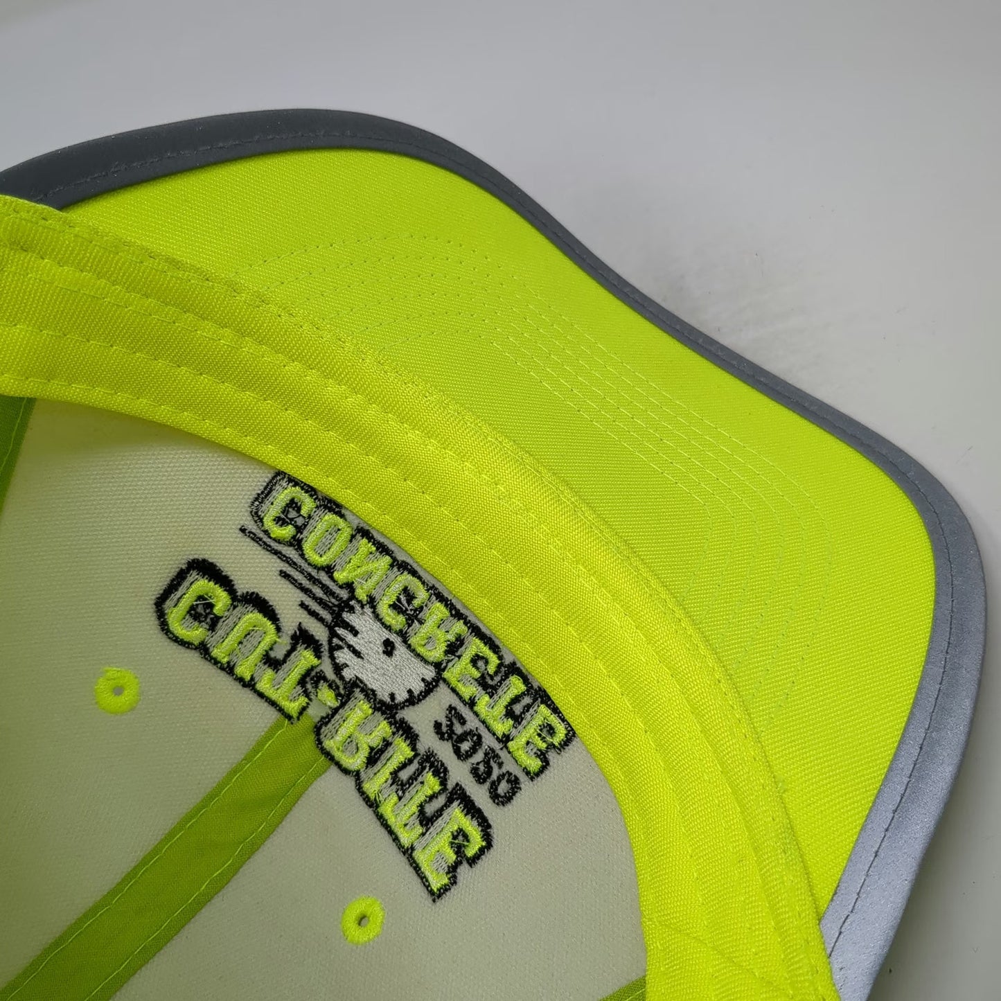 MAX Baseball Cap Green One Size Reflective High Vis Concrete Cutting Hat