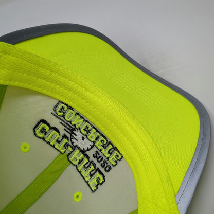MAX Baseball Cap Green One Size Reflective High Vis Concrete Cutting Hat