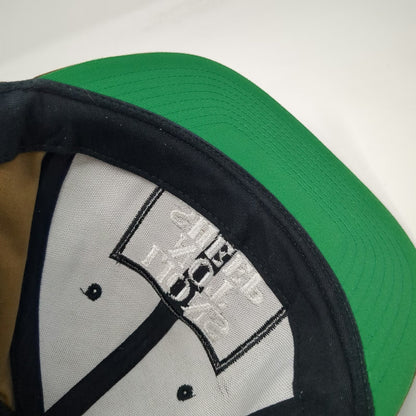 Yupoong Snapback Green OSFM Lions Not Sheep Woodland Camo Flat Brim Patch Hat