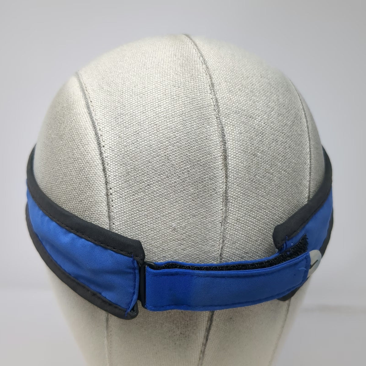 Nike Visor Blue One Size Embroidered Logo Strapback Athletic Performance Hat