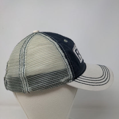 Ford Men's Snapback Mesh Back Hat Blue Adjustable Embroidered Logo
