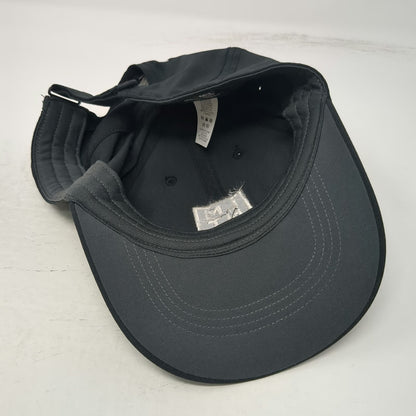 Nike Baseball Cap Black L Strapback Dri-FIT Stay Salty LMNT Golf Athletic Hat