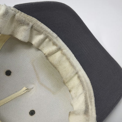 Coal Trucker Hat Gray White One Size Mountain Patch Mesh Snapback Night Scene