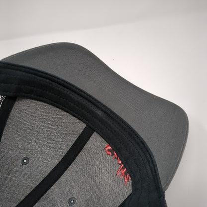 Stoltz Snapback 112 Trucker Hat Gray One Size Adjustable Mesh Back Richardson