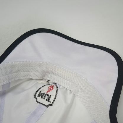 Greenlayer Major League Triathlon Hat White Baseball Cap OS Slideback Shield