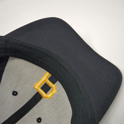 Pittsburgh Pirates MLB OC Sports Baseball Cap Black Yellow One Size Hat Strap