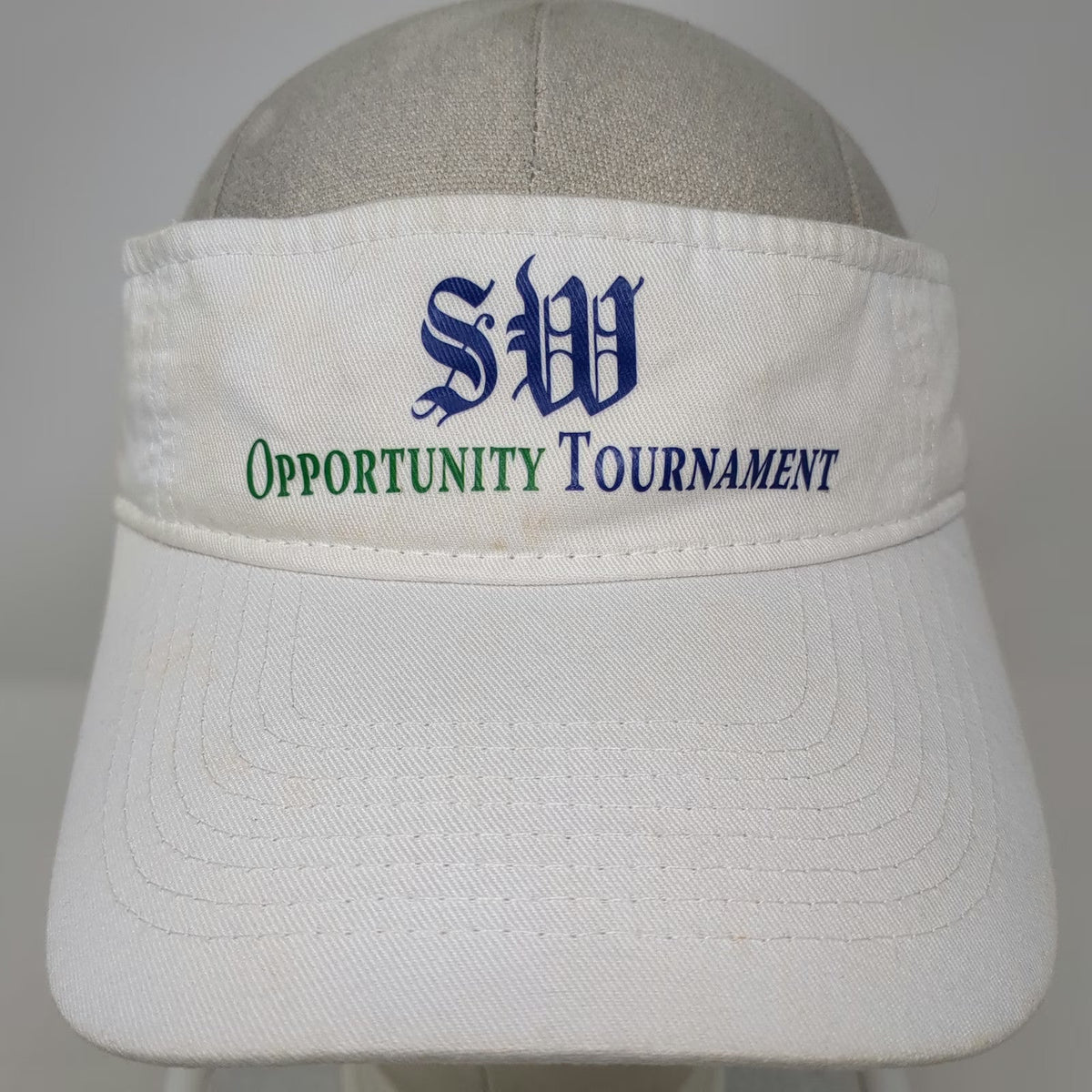 Port & Company Visor White One Size Opportunity Tournament Idaho RusZonis Hat