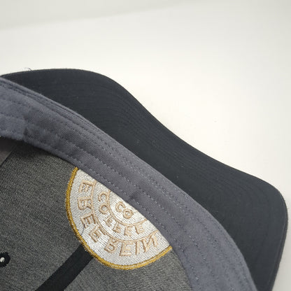 Free Rein Coffee Co Snapback Trucker Hat Black One Size Mesh Back