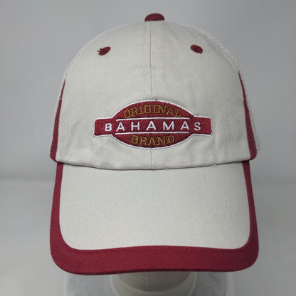 Original Brand Bahamas Slideback Trucker Hat Tan One Size Adjustable Mesh Back